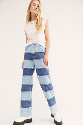 free people striped jeans