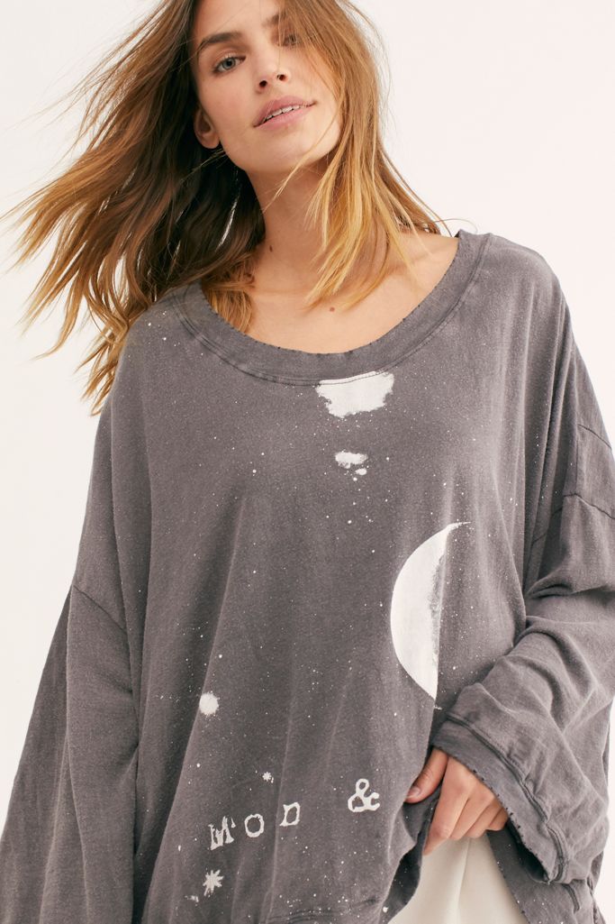 free people moon daisy pullover