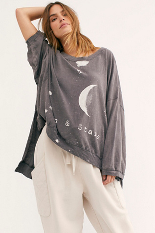 free people star sweatshirt