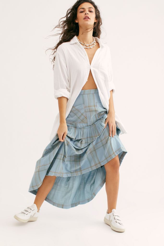 free people midi skirt