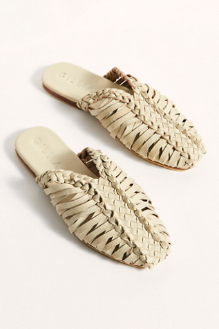 free people woven flats