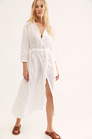 free people shirt dress