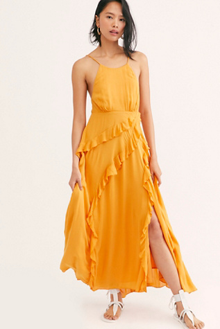 endless summer by free people ruffle maxi dress