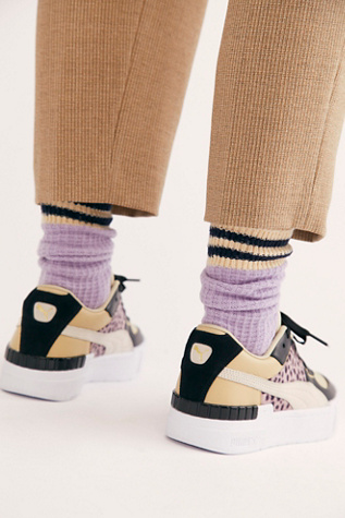 puma cali leopard print