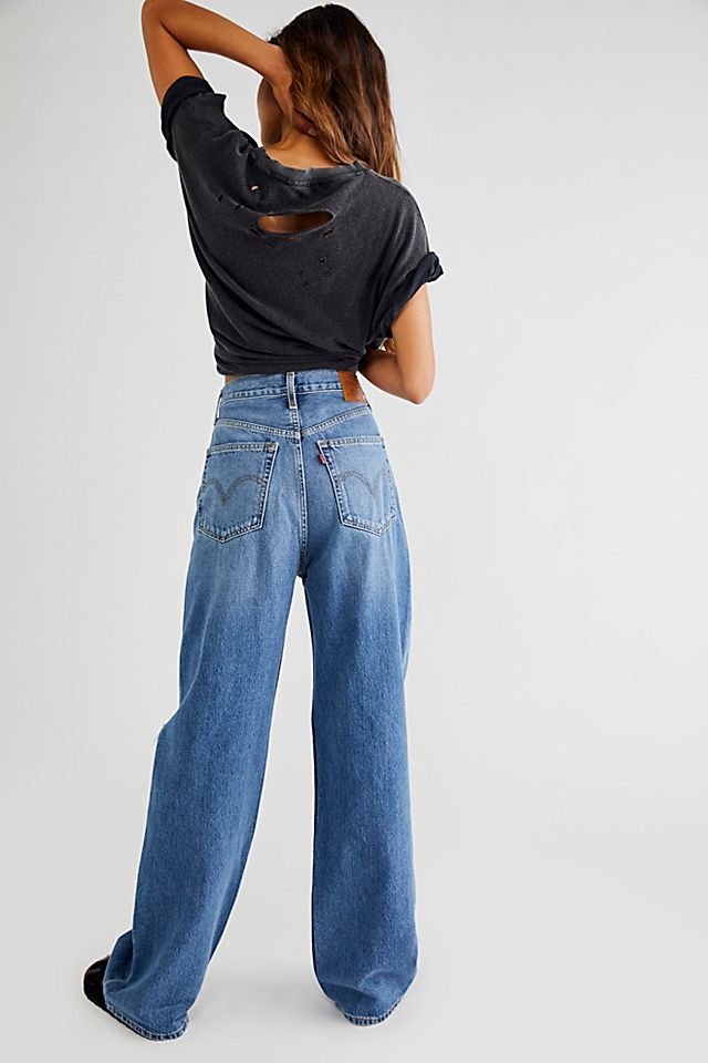Free People Levi's High Loose Jeans - 56386642