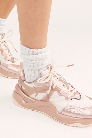 puma rise rose gold