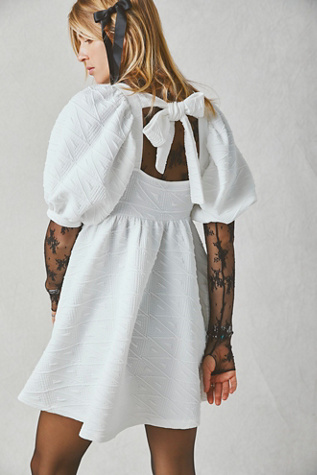white one piece frock