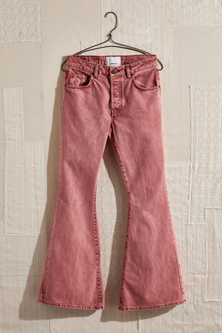 mid rise flare jeans