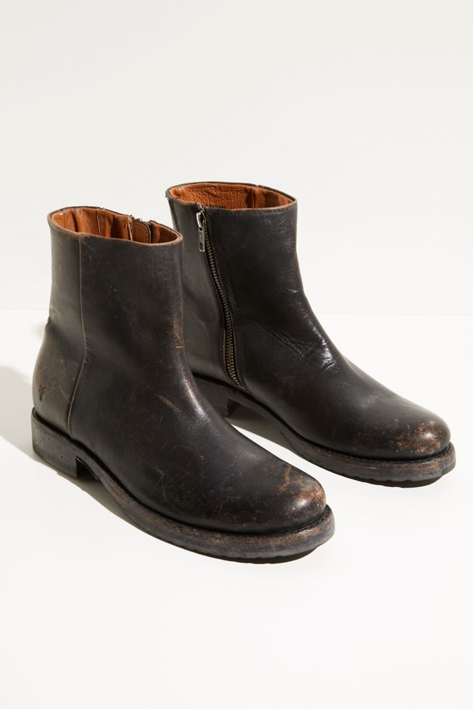 veronica inside zip boots
