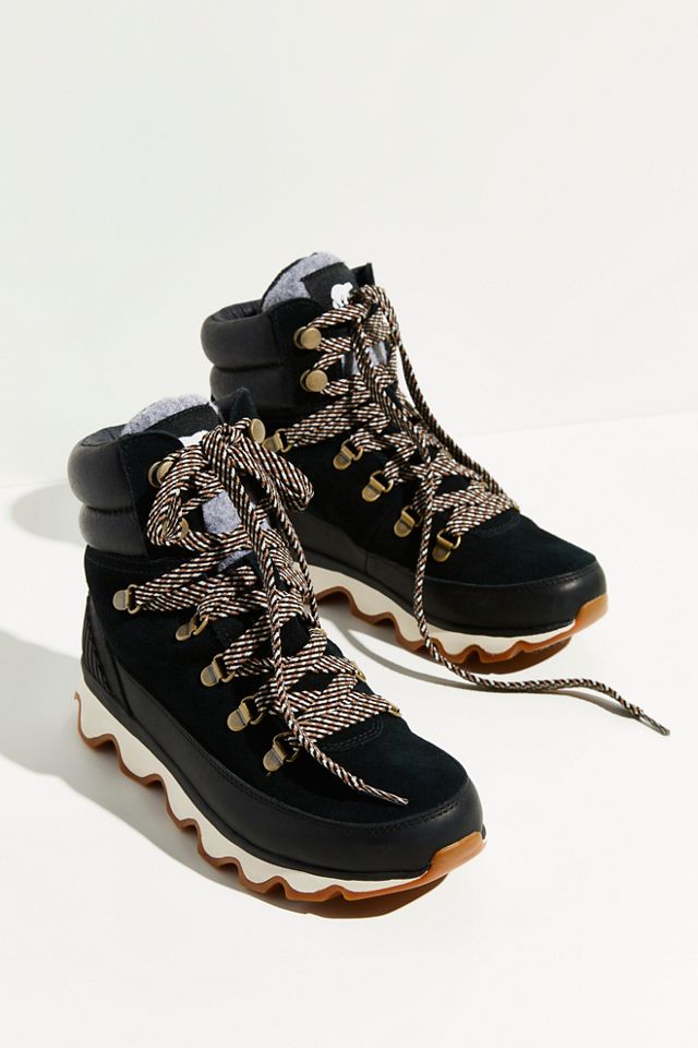 sorel kinetic lace up boot