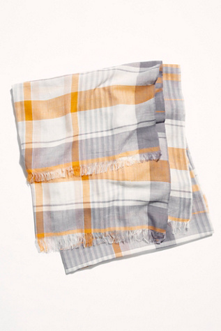 plaid scarf