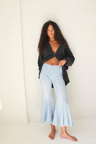 free people denim pants