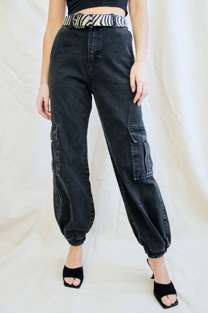 distressed baggy jeans