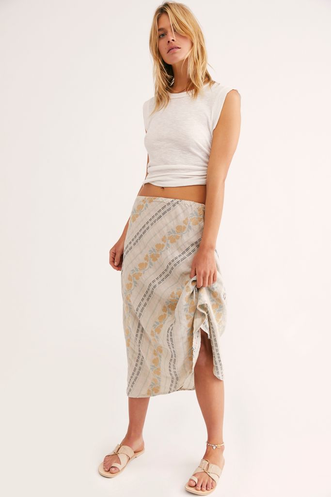free people midi skirt
