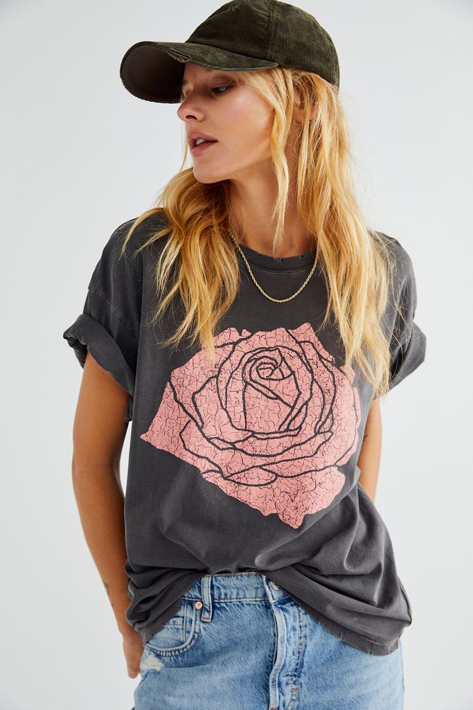 Rose Boyfriend Tee Free People