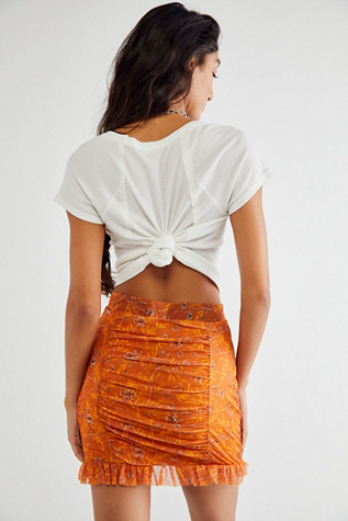 Romi Mesh Mini Skirt