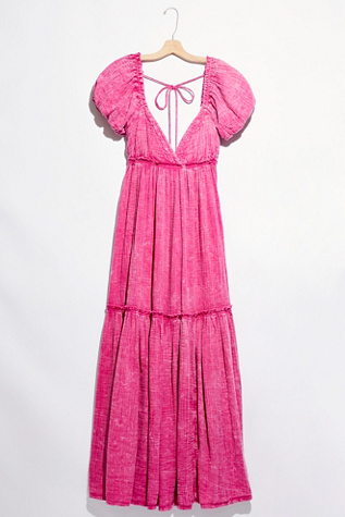 monsoon pink maxi dress