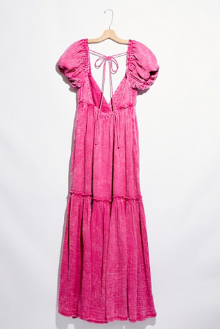 monsoon hydrangea lemon maxi dress