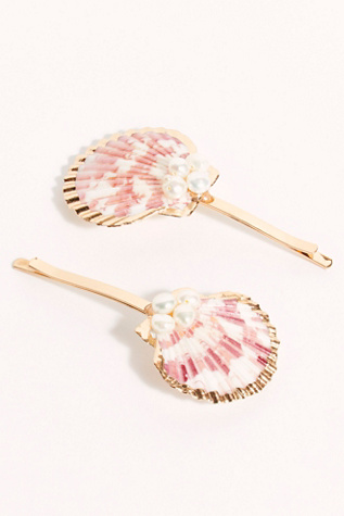 gold hair pins