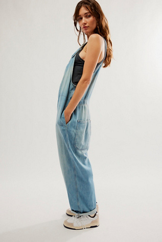 hunter denim overall