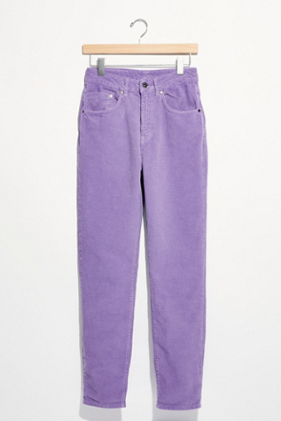 cord mom trousers