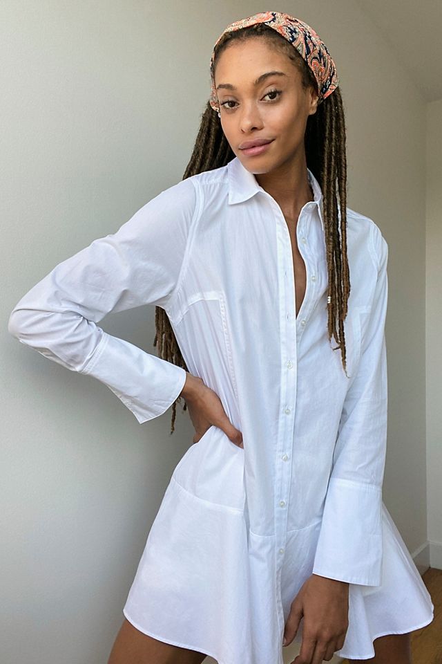 free people shirt dress