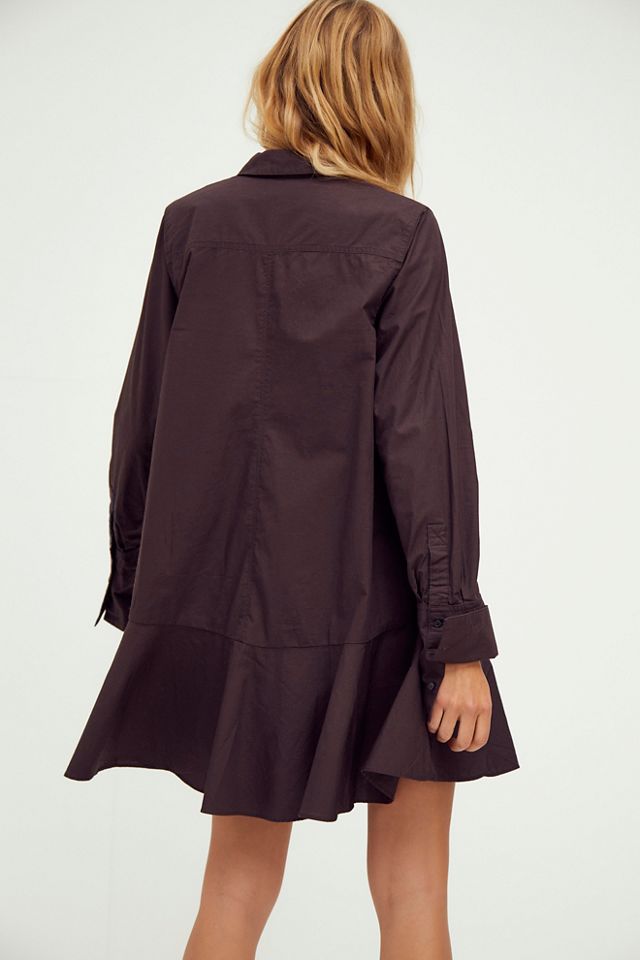 Free People All For You Shirt Dress. 4