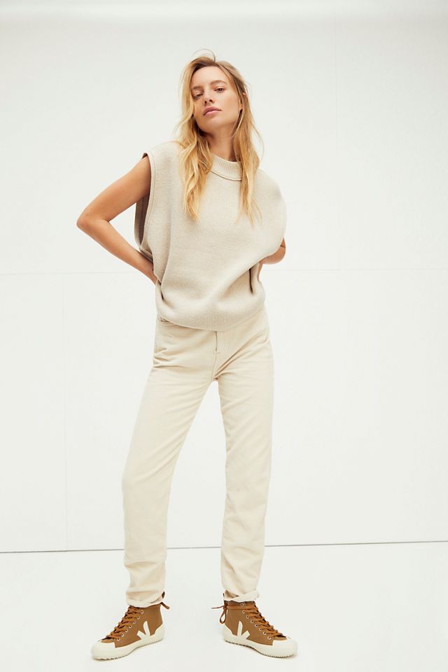 Calypso Cord Mom Jeans Free People UK