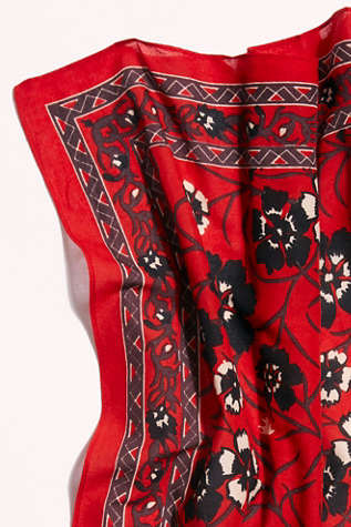 Oleander Print Bandana