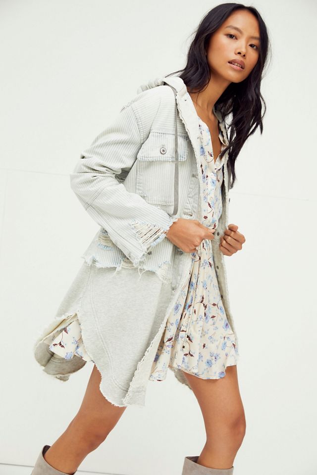free people wildflower blossom duster jacket