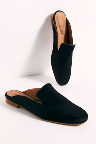 slip on mules flats