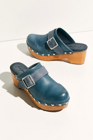 free people leather clogs