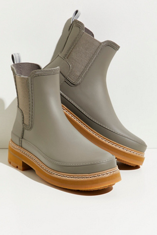 hunter refined chelsea boots