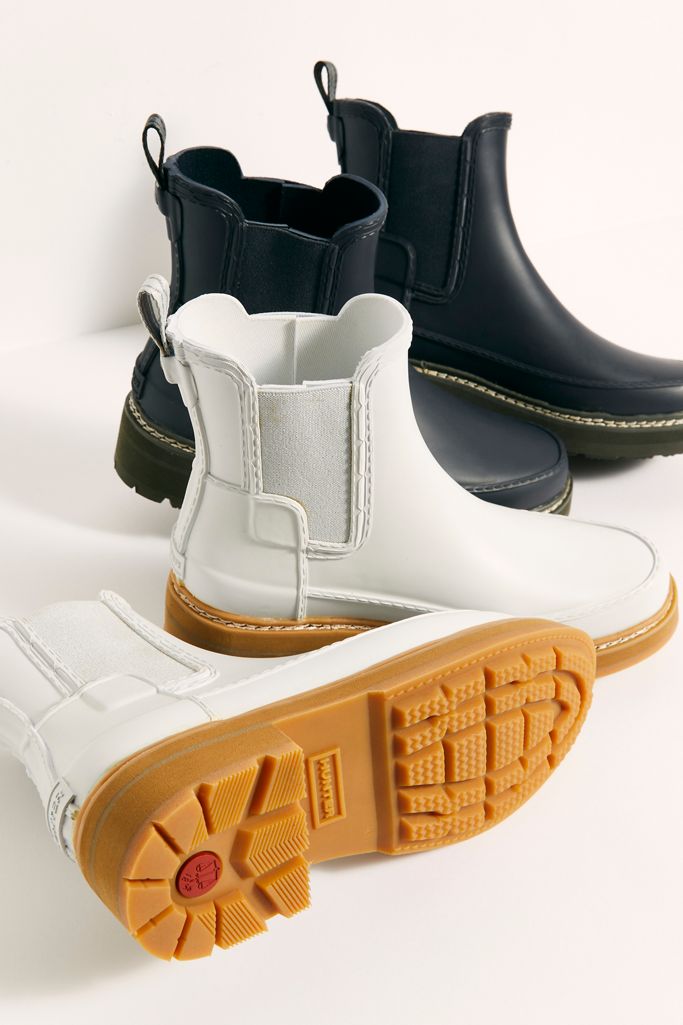 hunter refined stitch detail bootie