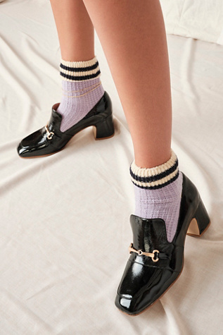 heeled loafers