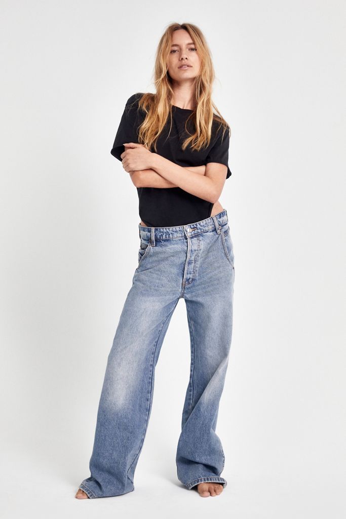 Lakefield Denim Slouchy Jeans Free People