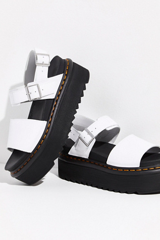 dr martens voss quad platform sandals