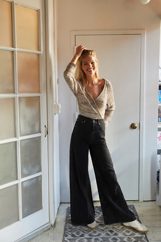 wide leg jeans free people