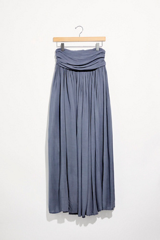 lapis maxi skirt