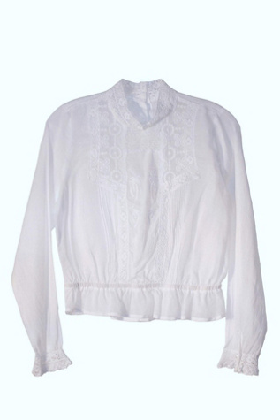 sheer victorian blouse