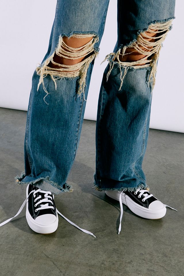 converse chuck taylor all star move ox sneakers