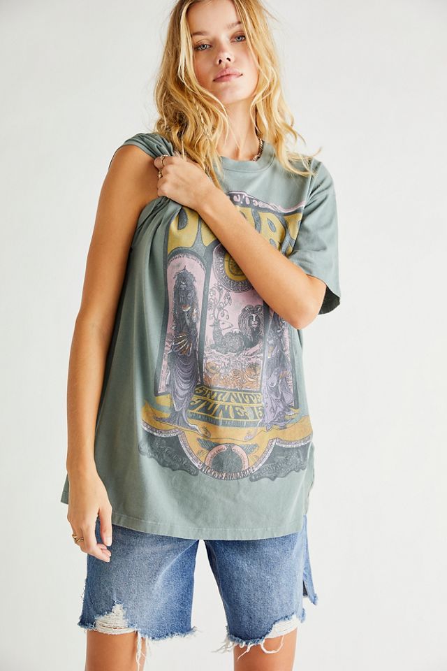 green tee shirt dress