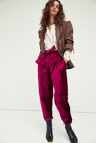 free people velvet pants