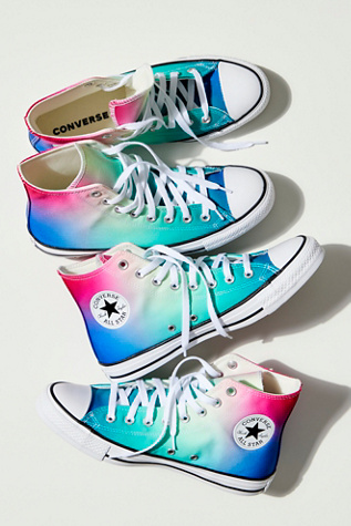 pink ombre converse