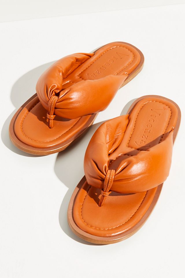 Puffy Thong Sandals