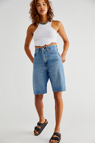 High Loose Bermuda Shorts | Free People