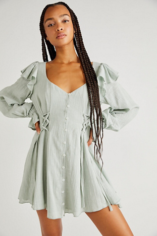 In The Mood For Frills Mini Dress