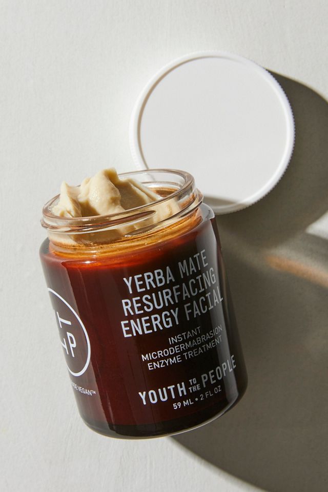 Free People Youth To The People Yerba Mate Resurfacing Energy Facial. 3