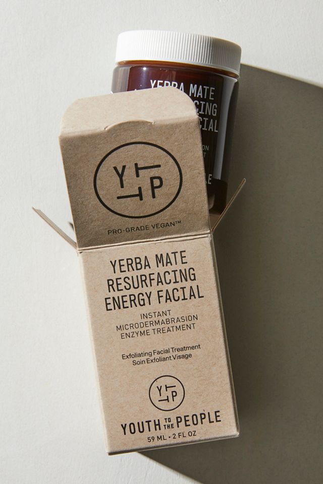 Free People Youth To The People Yerba Mate Resurfacing Energy Facial. 4