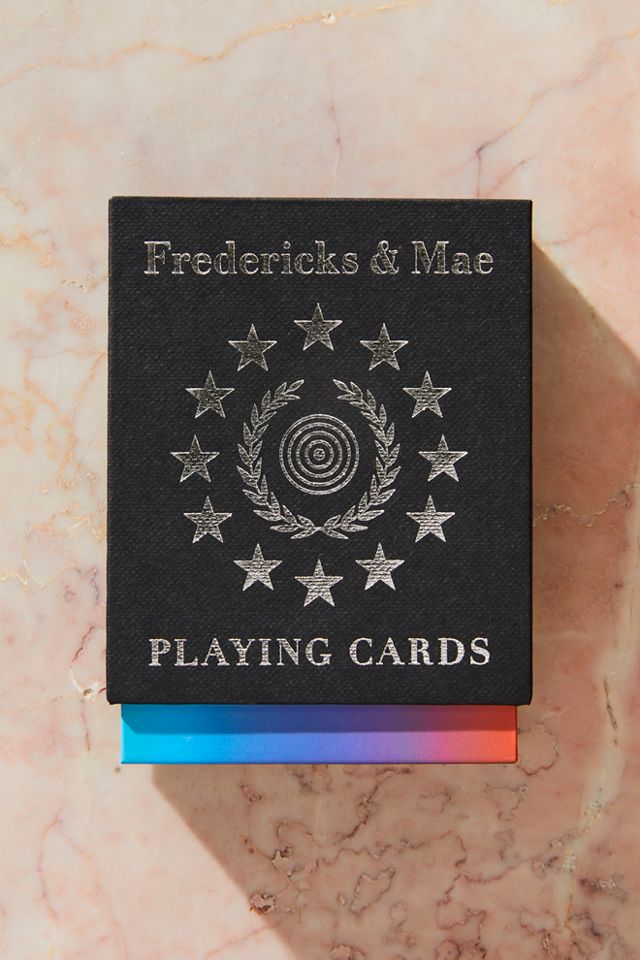 Free People Fredericks & Mae Rainbow Playing Cards. 3